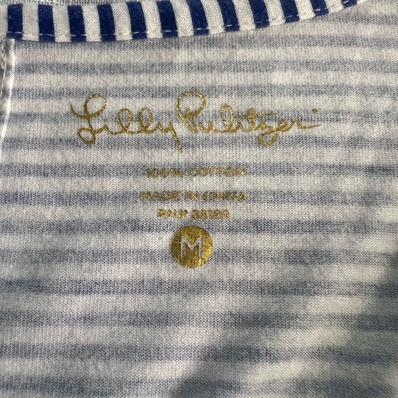 Lilly Pulitzer Beacon Striped Dress with Scoop Neck - Medium - Picture 6 of 8